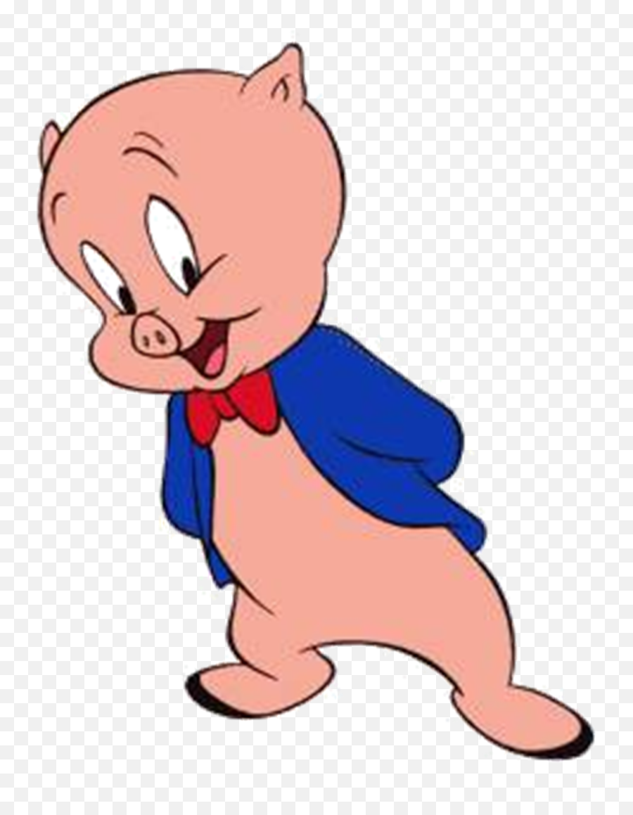 Porky Pig Transparent - Porky Pig Transparent Emoji,Elmer Fudd Emoji