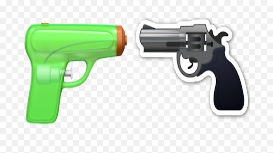Pin - Gun Emoji Transparent,Pistol Emoji