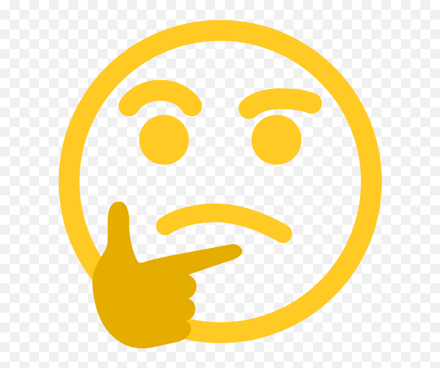 Face Melt Survivio Gif - Thinking Face Surviv Io Emoji,Thonk Emoji