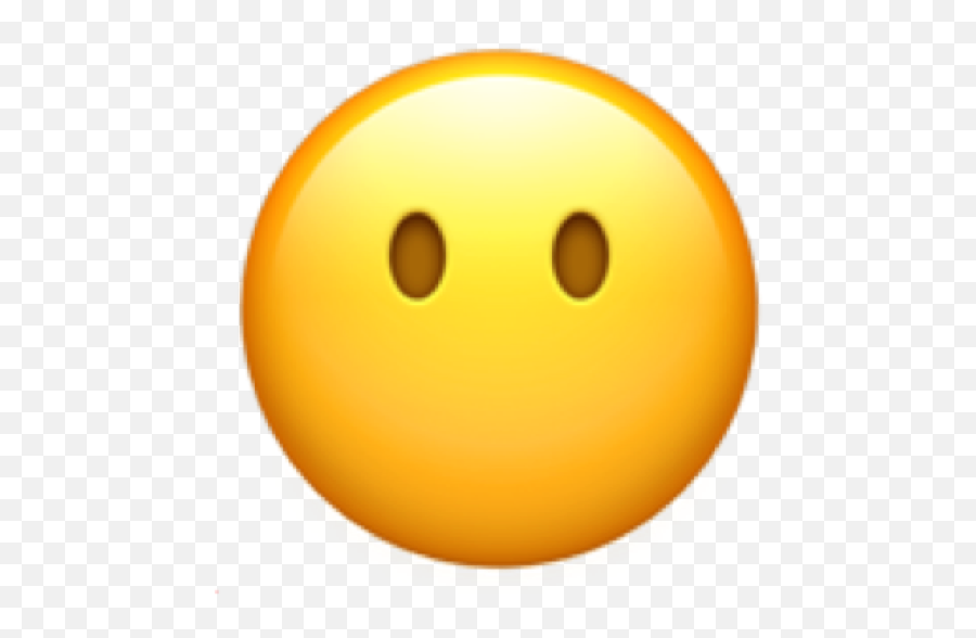 Een Gek Gezicht - Emoji Without Mouth,Squinty Eyes Emoji