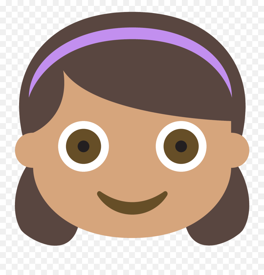 Girl Emoji Clipart Free Download Transparent Png Creazilla - Rosto De Menina Png,Girl Emoji