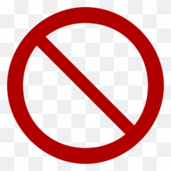 No Symbol - Red Circle Slash Png Emoji,Check Mark Emoji