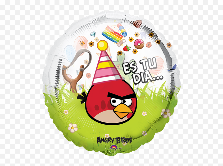 Globilandia - Catalogo De Globos Personajes Angry Birds Feliz Cumpleaños Angry Birds Emoji,Angry Bird Emoji