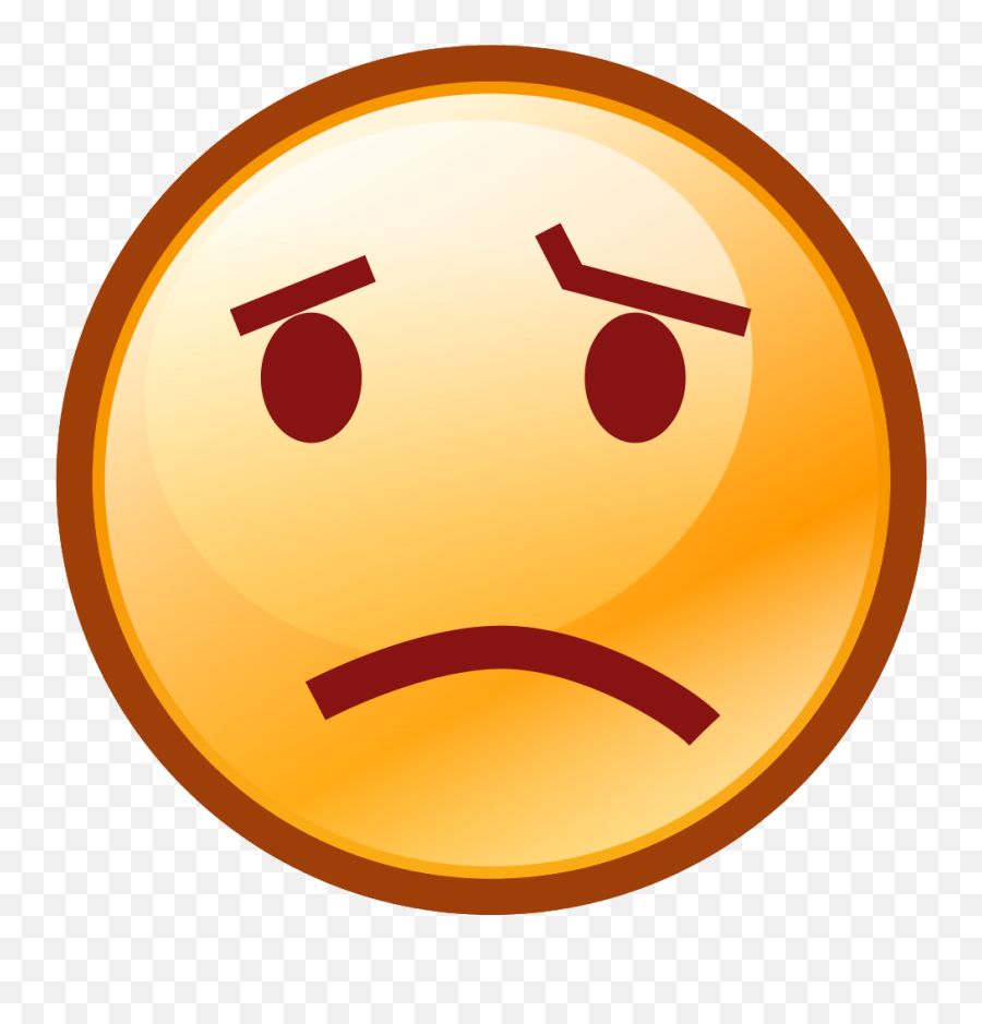 Frowning Face Emoji Clipart - Personne Triste,Frown Emoji