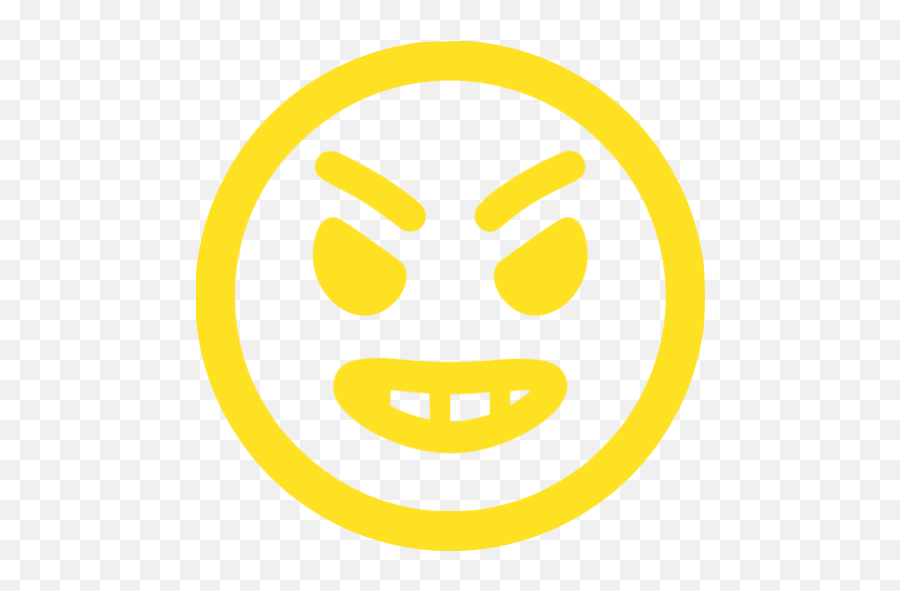 Gruppo Icone Immagini Png - Angry Icon White Emoji,Emoticon Arrabbiato