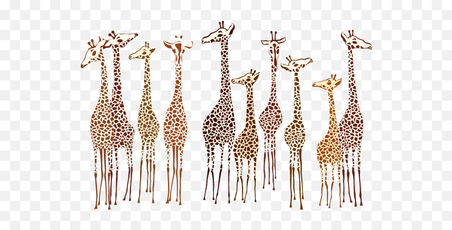 3 - Giraffe Design Emoji,Emotion Liste