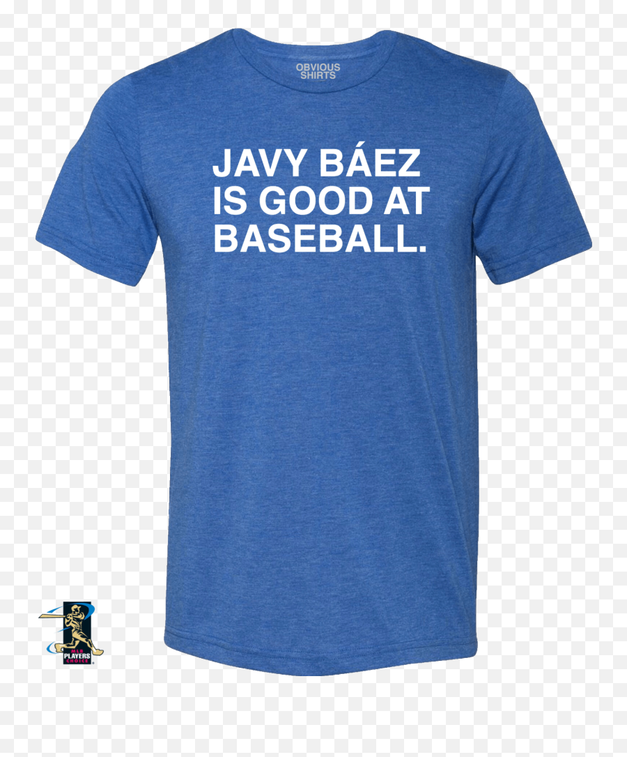 Javy Baez Is Good At Baseball - Short Sleeve Emoji,Emotion Xl Baseball