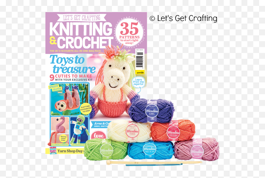 Lgc Knitting U0026 Crochet Magazine Speedy The Sloth Keep - Soft Emoji,Your Emotion + Crochet