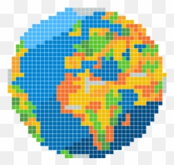80 Erde - Ideen Kreuzstich Sticken Kreuzstichmuster D20 Cross Stitch Pattern Emoji,Cutecraft Emojis