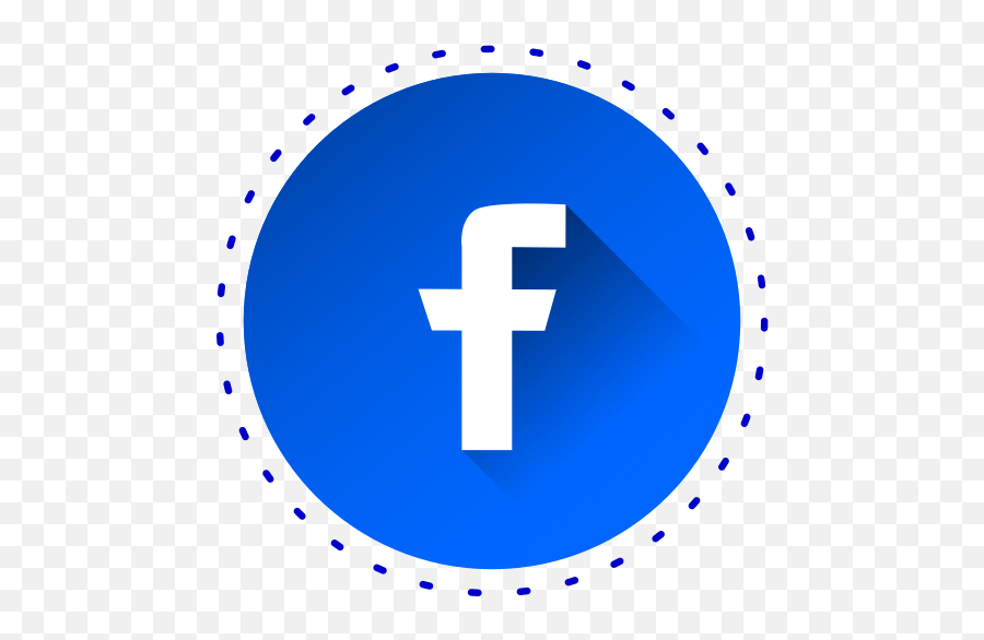 Facebook Social Networks Color Blue Free Icon Of Social - Facebook Coeur Emoji,Black Color Emoticons For Facebook