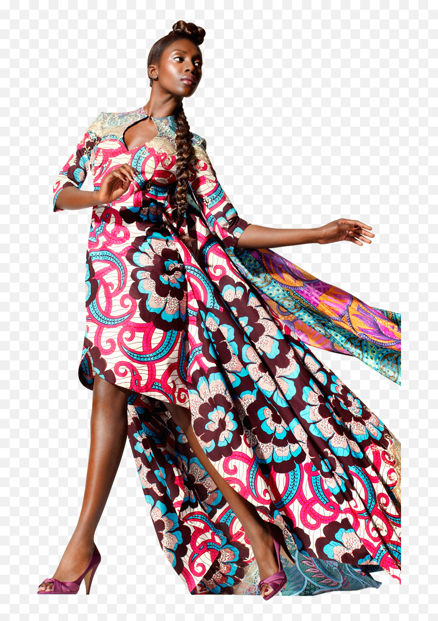 Vlisco Palais Des Sentiments Collection A Sheer Delight - African Fashion Woman Png Emoji,Mariah Carey - Emotions Outfit