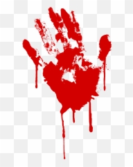 Tales Of The Grotesque And Dungeonesque July 2017 - Bloody Handprint Clipart Emoji,Piques + Jerry Purpdrank Like Emoticon