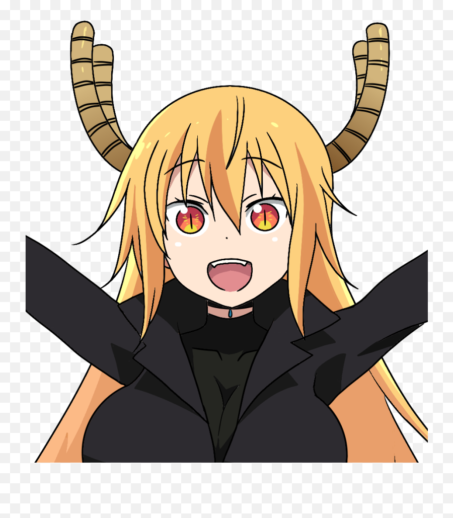 Tohru Kobayashi - Supernatural Creature Emoji,Shouta Dragon Maid Emojis