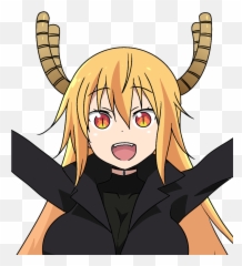 Tohru Kobayashi - Supernatural Creature Emoji,Shouta Dragon Maid Emojis