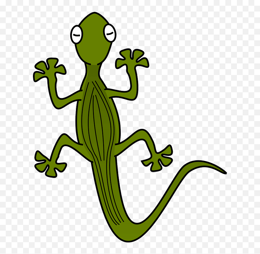 Gecko Clipart - Gecko Clipart Emoji,Lizard Emoji