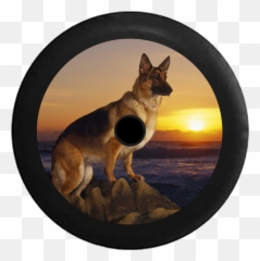 Jl Hole Animal Tire Covers U2013 Tirecoverpro - Cool Dog Backgrounds Emoji,Gsd German Shepard Emojis