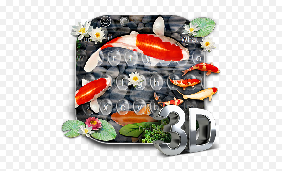 Therapeutic Koi Fish Keyboard - 240 320 Emoji,Fish Hook Emoji