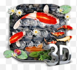 Therapeutic Koi Fish Keyboard - 240 320 Emoji,Fish Hook Emoji