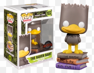 Funko Pop The Simpsons - Bart As The Raven 1032 Funko Pop The Raven Bart Emoji,Raven Emotion Clones