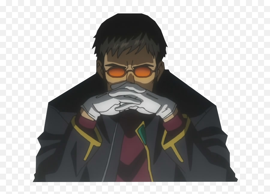 Neon Genesis Evangelion - Hikari Gendo Emoji,Rei Shows Emotion With Gendo