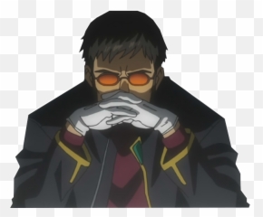 Neon Genesis Evangelion - Hikari Gendo Emoji,Rei Shows Emotion With Gendo