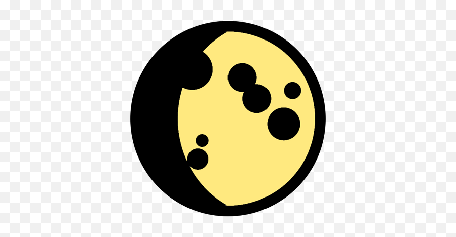 Astro Binding - Dot Emoji,Moon Phase Emojis In Order