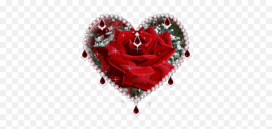 25 Great Heart Animated Gif - Red Rose Animation Emoji,Rainbow Heart Emoji Copy And Paste