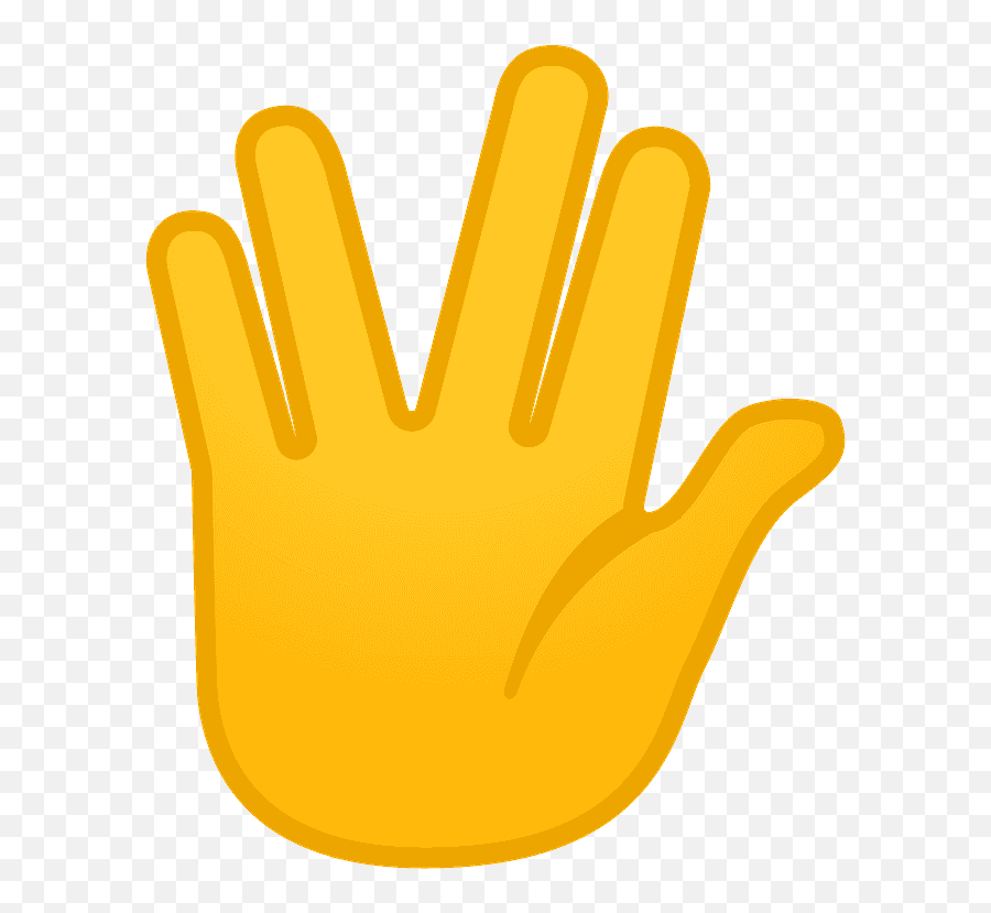 Vulcan Salute Icon Noto Emoji People Bodyparts Iconset - Vulcan Salute Emoji,Hands On Head Emoticon