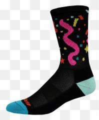 Birthday Confetti Sock - Girly Emoji,Japanese Emoticons Confetti