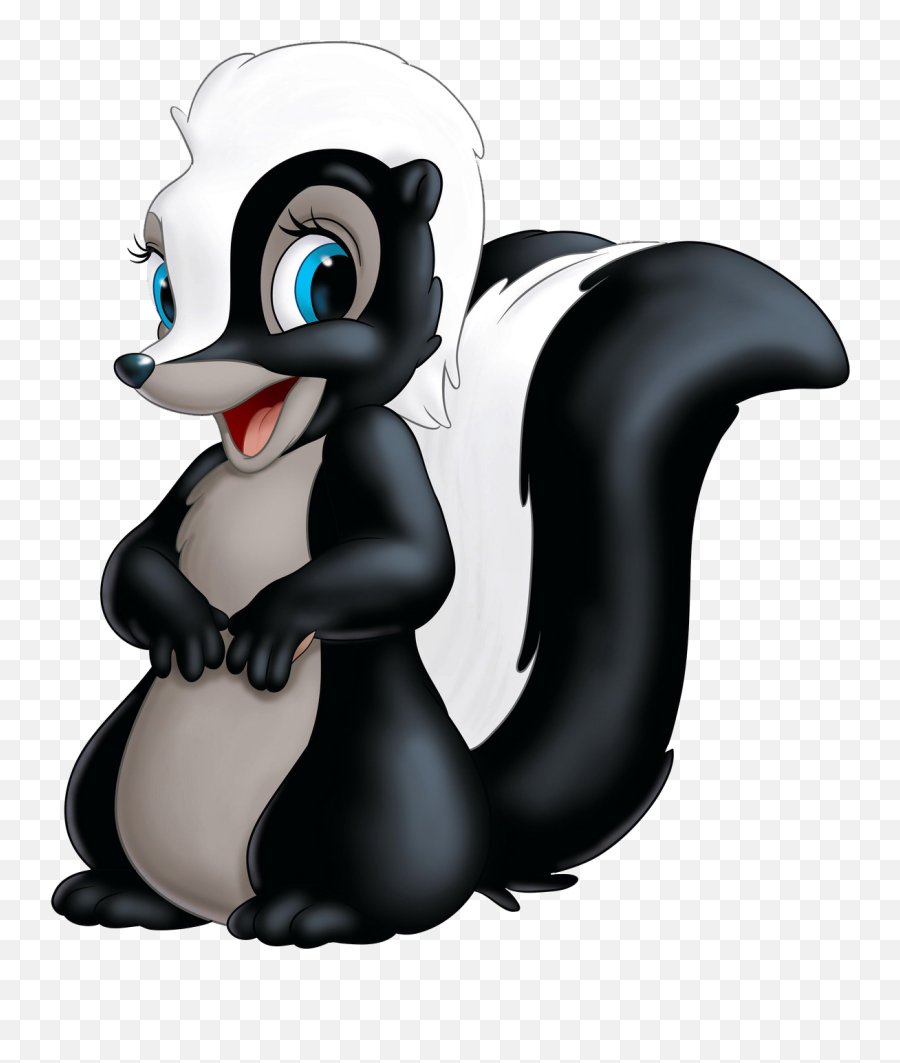 Flower Bambi Transparent Png Clip Art Image Gallery - Flower Bambi Transparent Emoji,Skunk Emoji