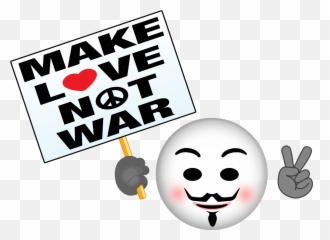 Anonymous Emoji - Happy,Anonymous Emoji