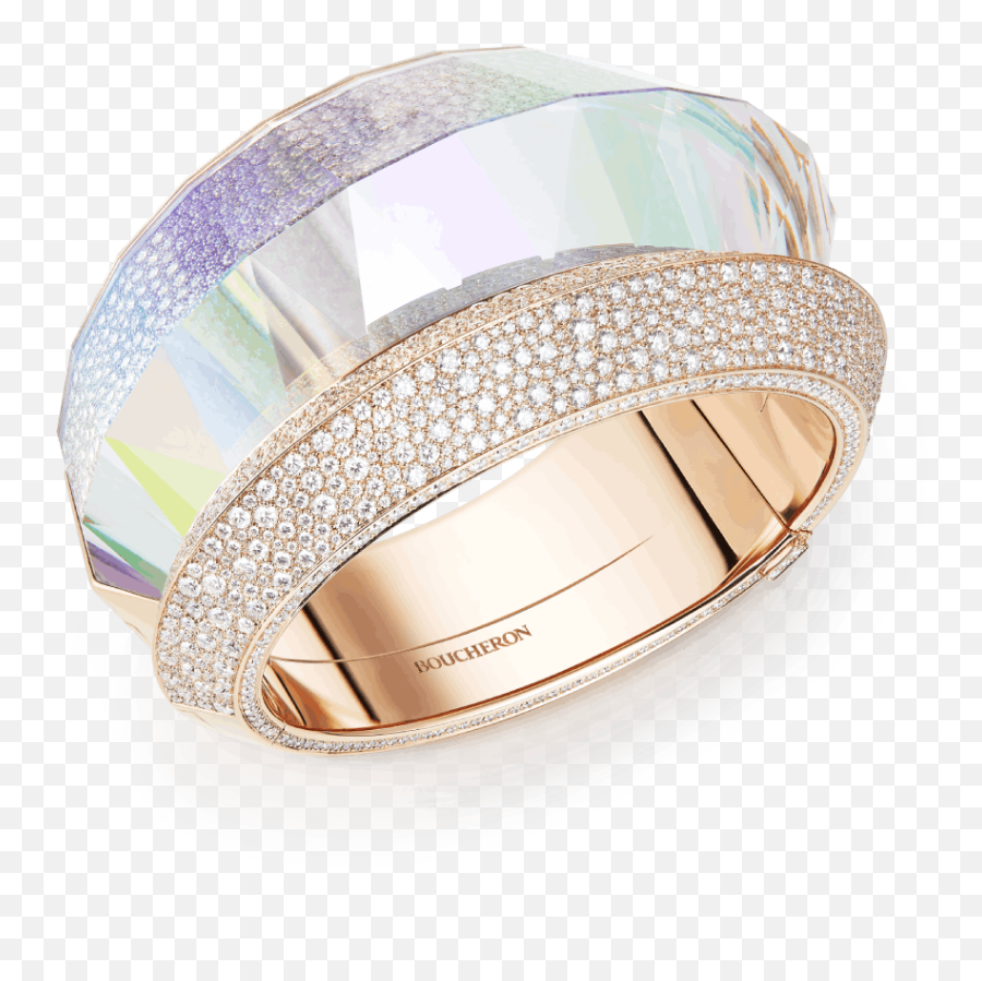 High Jewelry Carte Blanche Holographique Boucheron Emoji,Work Emotion Gold