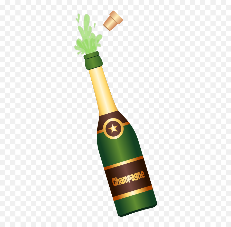 Openclipart - Clipping Culture Emoji,Bottle Of Wine Up Next To A Wine Glass Emoticon