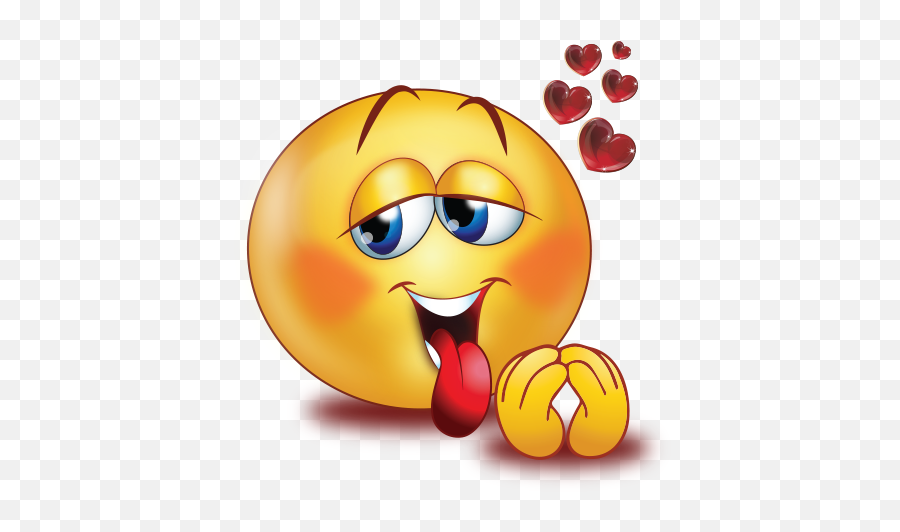 Loving Smiley Heart Hands Smiley Emoji Sticker - Loving,Emoticon Clipart Hands