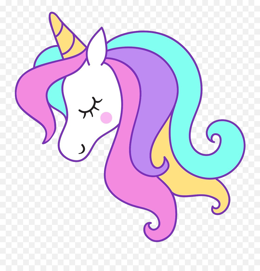 Unicorn Clipart Transparent U0026 Free Unicorn Clipart - Unicorn Clip Art Free Emoji,How To Draw A Unicorn Emoji