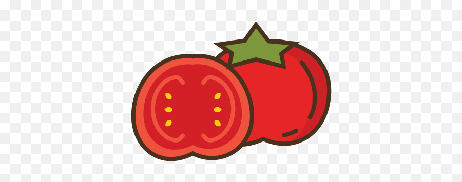 Tomato Fruit Food Free Icon Of Nz Fruit Emoji,Tomato Emoticon
