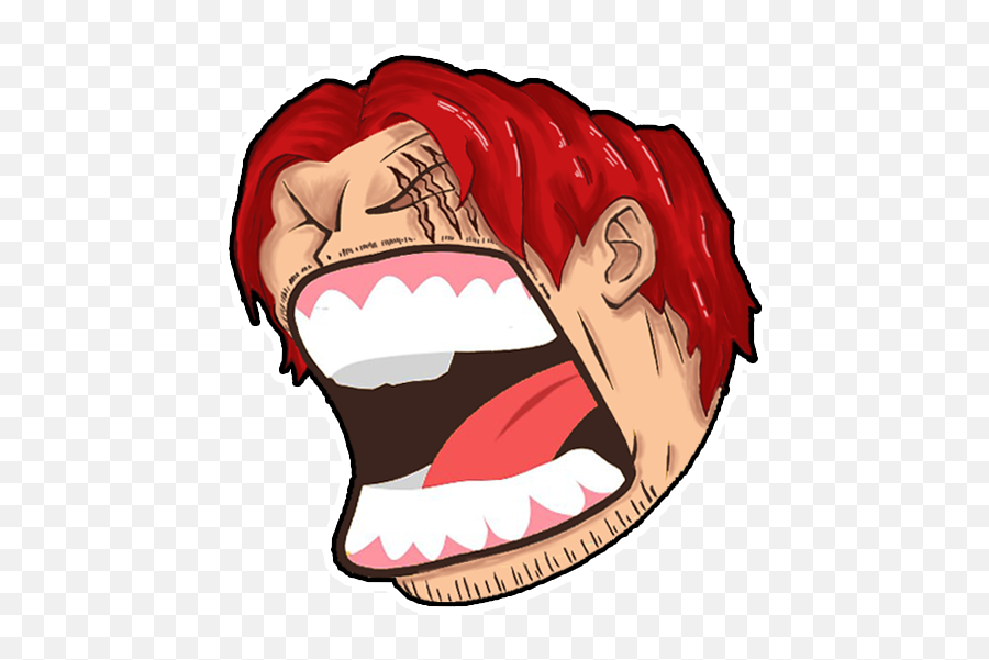 Shanks Lfg Edit Ronepiece Emoji,Emoji Fangs