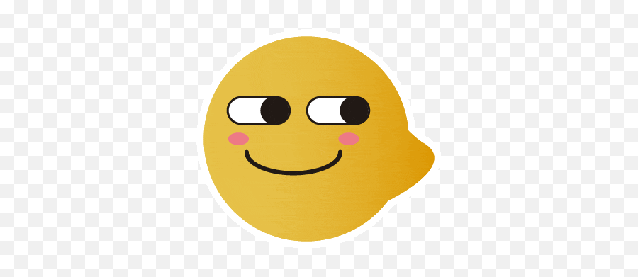 Emotion Circle Sticker - Happy Emoji,I'm In A Glass Case Of Emotion Gif
