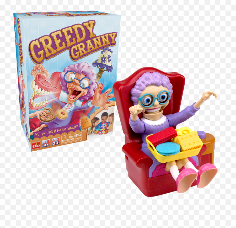 Goliath Greedy Granny Game - Take The Treats Without Waking Granny Game Emoji,Red Card Emoji Yugio