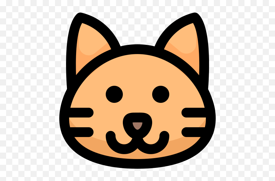 Cat - Free Animals Icons Emoji,Kitten Emoji