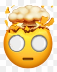 Mindblow Freetoedit Mindblow Emoji Sticker By Sofielindh8,Head Explodes Emoji
