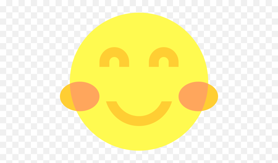 Blush - Free Social Media Icons Emoji,Blush Emoticon