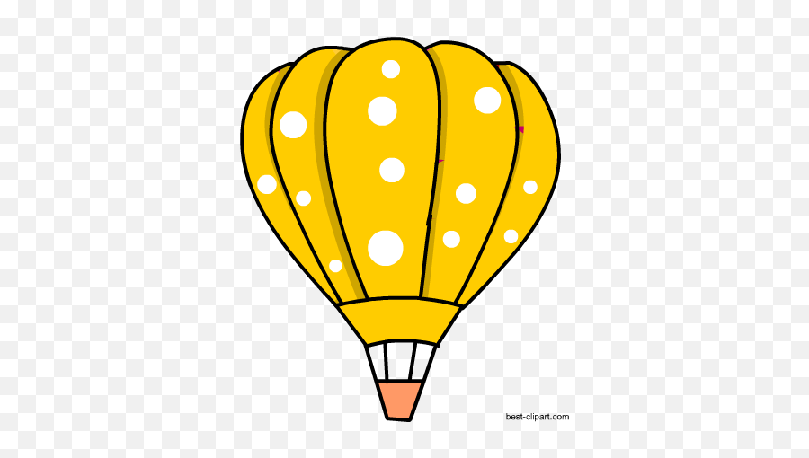 Free Hot Air Balloon Clip Art - Air Balloon Clip Art Emoji,Hot Air Balloon Emoji