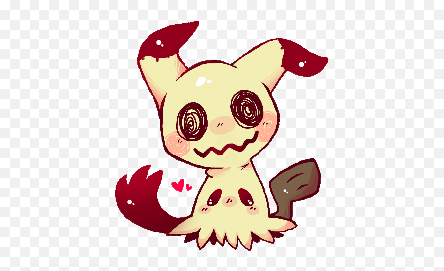 Mimikyu Sticker - Mimikyu Pastel Emoji,Mimikyu Emoji