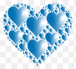 Iphone Heart Emoji - Iphone Blue Heart Emoji,Blue Heart Emoji