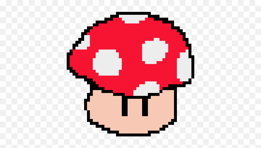 Mooshroom Pixel Art Maker - Banana Peel Pixel Art Png Emoji,Mario Mushroom Emoticon