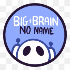 The Big Brain No Name Podcast - Dot Emoji,Not Listening Emoticon