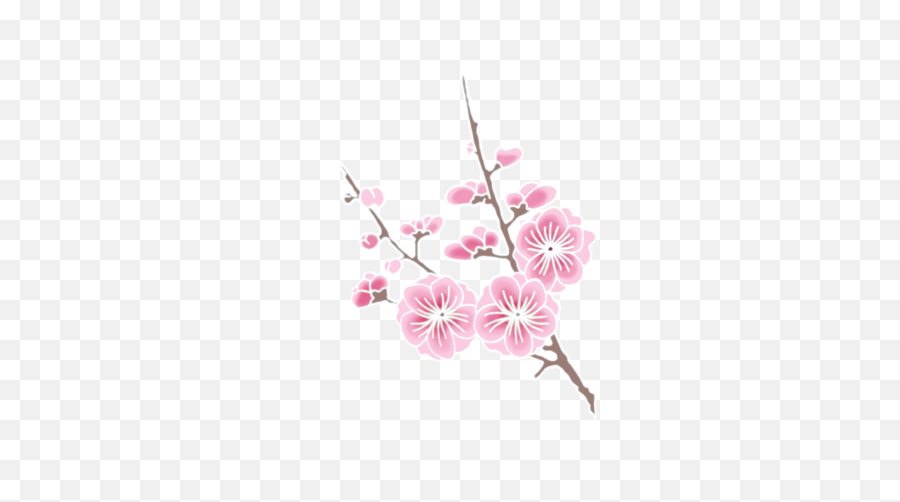 Cherry Blossom Cut Out - Words Life Inspirational Quotes Emoji,Sakura Flower Emoticon