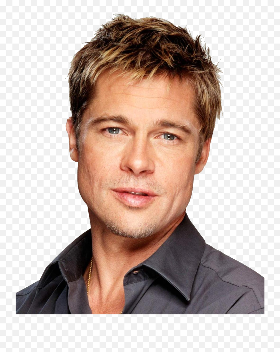 Png Images Pngs Brad Pitt Actor - Brad Pitt Png Emoji,Brad Pitt Silly Emotion