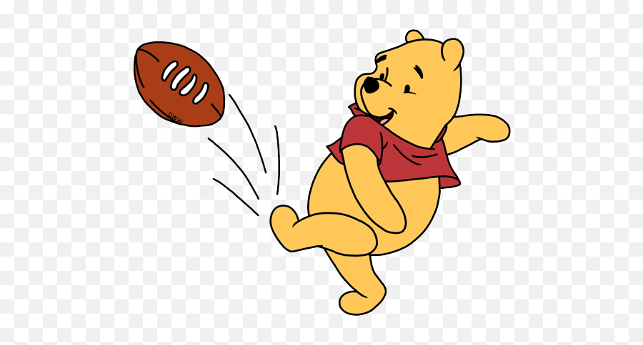 Pin - Winnie Pooh Jugando Fútbol Emoji,Winnie The Pooh And Emotions